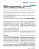 Báo cáo y học: Aerosolised surfactant generated by a novel noninvasive apparatus reduced acute lung injury in rats