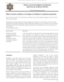 Effects of reaction conditions on the degree of substitution in acetylated nanocellulose