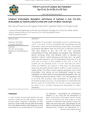 Enhanced photocatalytic degradation performance of bisphenol A over TiO2-SiO2 photocatalyst by improving specific surface area under simulation natural light