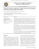 Study effect of initiators on performance of copolymer used as pour point depressant for Diamond crude oil, Blocks 01&02, offshore Vietnam