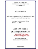 Luận văn Thạc sĩ Quản trị kinh doanh: Luận văn Thạc sĩ Quản trị kinh doanh: Trả lương lao động gián tiếp tại Công ty Cổ phần đầu tư và Phát triển giáo dục S.S.G