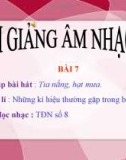 Bài giảng Tập đọc nhạc: TĐN số 8 – Âm nhạc 6 – GV.Trần Hoàng Như