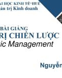 Bài giảng Quản trị chiến lược: Chương 3 - Nguyễn Thế Hùng