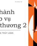 Bài giảng Thực hành nghiệp vụ ngoại thương 2: Bài 1 - Nguyễn Thị Thúy Loan