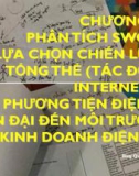 Bài giảng Chiến lược kinh doanh trong thương mại điện tử: Chương 3 - Nguyễn Hùng Cường