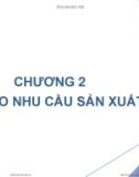 Bài giảng Quản trị tác nghiệp 1: Chương 2 - PGS.TS. Nguyễn Thành Hiếu