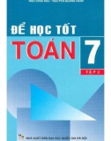 Để học tốt toán 7 (tập 2): phần 1