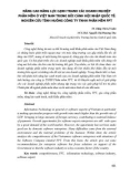 Nâng cao năng lực cạnh tranh các doanh nghiệp phần mềm ở Việt Nam trong bối cảnh hội nhập quốc tế: Nghiên cứu tình huống Công ty TNHH Phần mềm FPT