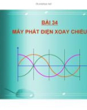 Bài giảng Vật lý 9 - Bài: Máy phát điện xoay chiều