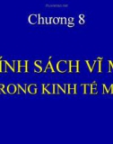 Bài giảng Kinh tế vĩ mô: Chương 8 - Th.S Ngô Hoàng Thảo Trang