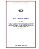 Sáng kiến kinh nghiệm THPT: Tổ chức sinh hoạt chuyên môn cụm trường theo hướng nghiên cứu bài học góp phần nâng cao chuyên môn, nghiệp vụ cho giáo viên môn Lịch sử trên địa bàn huyện Diễn Châu