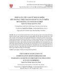 Pháp luật Việt Nam về trách nhiệm bồi thường thiệt hại do hành vi gây ô nhiễm môi trường của doanh nghiệp