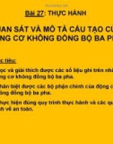 Bài giảng Công nghệ 12 bài 27: Thực hành - Quan sát và mô tả cấu tạo của động cơ không đồng bộ ba pha