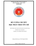 Đề cương chi tiết học phần Kế toán ngân hàng thương mại (Hệ đào tạo Đại học – Ngành: Tài chính - Ngân hàng) - Trường Đại học Kinh tế Nghệ An