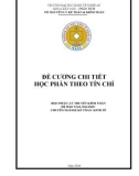 Đề cương chi tiết học phần Lý thuyết kiểm toán