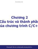 Bài giảng Kỹ thuật lập trình: Chương 2 - Trần Quang