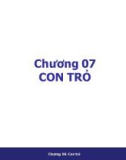 Bài giảng Kỹ thuật lập trình: Chương 7 - Trần Quang