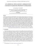 An artificial intelligence approach for concrete hardened property estimation