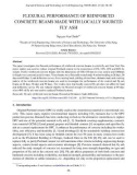 Flexural performance of reinforced concrete beams made with locally sourced fly ash