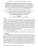 Experimental research and artificial neural network based prediction model on compressive strength of hardened cement pastes containing fly ash and silica fume at high temperatures