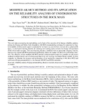 Modified AK-MCS method and its application on the reliability analysis of underground structures in the rock mass