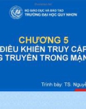 Bài giảng Giới thiệu về mạng cảm biến không dây (WSN): Chương 5 - TS. Nguyễn Duy Thông