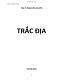 Giáo trình Trắc địa - PGS.TS. Phạm Văn Chuyên (2024)