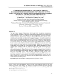 Comparison between SCoT and CBDP techniques in assessment genetic diversity and variation of two populations of bigfin reef squid (Sepioteuthis lessoniana d'Orbigny) in Con Dao and Phu Quoc islands, Vietnam