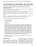 The proliferation of hematopoietic stem cells from umbilical cord blood was enhanced by using peptide SL-13R