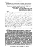 Ảnh hưởng của chế phẩm vi khuẩn Pediococcus Pentosaceus HN10 đến sinh trưởng, tỷ lệ sống và hoạt tính enzyme tiêu hoá của cá rô phi (Oreochromis Niloticus)