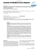 Báo cáo khoa hoc: Teratoma of the anterior mediastinum presenting as a cystic neck mass: a case report