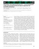 Báo cáo khoa học: Penicillium chrysogenum Pex14⁄17p – a novel component of the peroxisomal membrane that is important for penicillin production