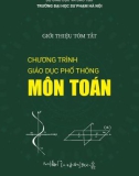 Giới thiệu tóm tắt chương trình giáo dục phổ thông môn Toán - Trường Đại học Sư phạm Hà Nội