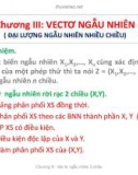 Bài giảng Xác suất thống kê: Chương 3 - Nguyễn Kiều Dung