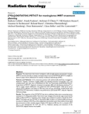 Báo cáo khoa học: [68Ga]-DOTATOC-PET/CT for meningioma IMRT treatment planning