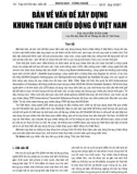 Bàn về vấn đề xây dựng khung tham chiếu động ở Việt Nam