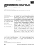 Báo cáo khoa học: 7,8-Diaminoperlargonic acid aminotransferase from Mycobacterium tuberculosis, a potential therapeutic target Characterization and inhibition studies