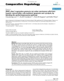 Báo cáo y học: MHC class I expression protects rat colon carcinoma cells from hepatic natural killer cell-mediated apoptosis and cytolysis, by blocking the perforin/granzyme pathway