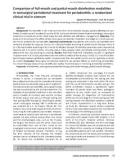 Comparison of full-mouth and partial-mouth disinfection modalities in nonsurgical periodontal treatment for periodontitis: A randomized clinical trial in Vietnam