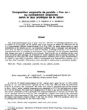 báo cáo khoa học: Composition corporelle ou de poulets « Cou normalement emplumés selon le taux protéique de la ration