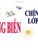 Bài giảng môn Tiếng Việt lớp 4 năm học 2020-2021 - Tuần 26: Chính tả Thắng biển (Trường Tiểu học Thạch Bàn B)