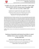 Nghiên cứu các loại thuốc sinh học và hóa học trừ bọ phấn trắng (Bemisia tabaci Gennadius, 1889) trên cây sắn tại Thừa Thiên Huế