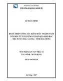 Tóm tắt luận văn Thạc sĩ Tài chính ngân hàng: Hoàn thiện công tác kiểm soát thanh toán vốn đầu tư xây dựng cơ bản qua kho bạc nhà nước Đắk Glong, tỉnh Đắk Nông