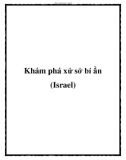 Khám phá xứ sở bí ẩn (Israel)