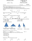 Đề thi giữa học kì 2 môn Toán lớp 8 năm 2023-2024 có đáp án - Trường THCS Văn Tiến, Yên Lạc