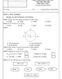 Đề thi học kì 2 môn Toán lớp 3 học 2021 - 2022 có đáp án - Trường Tiểu học Đông Thành