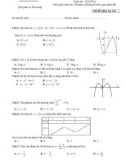 Đề thi thử tốt nghiệp THPT môn Toán năm 2024 có đáp án - Trường THPT Tháp Mười, Đồng Tháp