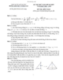 Đề thi thử tuyển sinh vào lớp 10 môn Toán năm 2024-2025 có đáp án - Phòng GD&ĐT Ngô Quyền