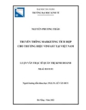 Luận văn Thạc sĩ Quản trị kinh doanh: Truyền thông marketing tích hợp cho thương hiệu Vinfast tại Việt Nam