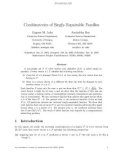 Báo cáo toán học: Combinatorics of Singly-Repairable Families